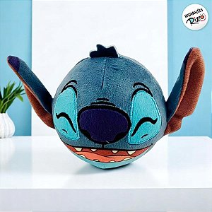 Brinquedo Squish Pelúcia - Stitch Sorrindo - 8cm - 1 unidade - Disney Original - Rizzo