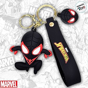 Chaveiro 3D Homem Aranha Preto - Vingadores - 9cm - 1 unidade - Disney Original - Rizzo