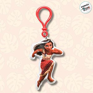 Chaveiro com Luz - Moana 2 - 1 unidade - Disney Original - Rizzo