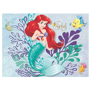 Painel Grande TNT Ariel -1,40x1,03cm - Disney Original - Rizzo