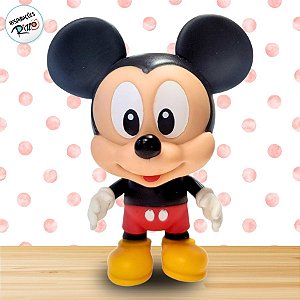Boneco Articulado Mickey Mouse de Vinil - 12cm - 1 unidade - Disney Original - Rizzo