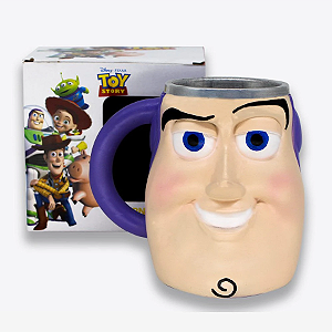 Caneca 3D Ornamento Decorativo Buzz Toy Story - 01 Unidade - Disney Original - Rizzo