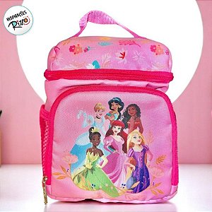 Lancheira Térmica - Princesas - 21x19cm - 1 unidade - Disney Original - Rizzo