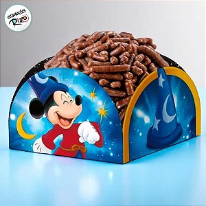 Porta Forminha para Doces - Festa Mickey Fantasia - 50 unidades - Disney Original -
