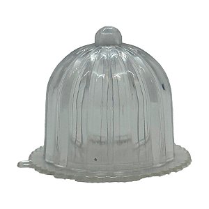 Cúpula para Doces e Sobremesas - 7x6,5cm - 8 unidades - Cromus - Rizzo