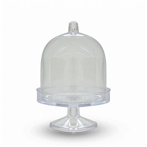 Cúpula para Doces e Sobremesas - 5,5x7,5cm- 10 Unidades