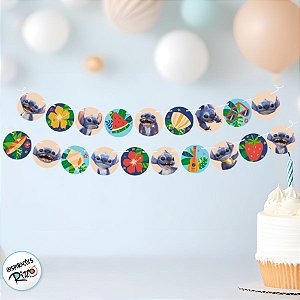 Faixa Decorativa - Stitch - 1 unidade - Disney Original - Rizzo