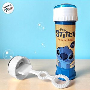 Lembrancinha Bolha de Sabão - Stitch - 60ml - 1 unidade - Disney Original - Rizzo