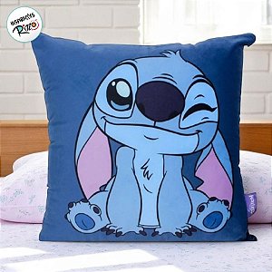 Almofada Stitch Cute - 40cm - 1 unidade - Disney Original - Rizzo