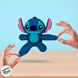 Brinquedo Estica - Stitch - 10cm - 1 unidade - Disney Original - Rizzo