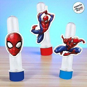 Mini Personagens Decorativos - Homem Aranha - 12 unidades - Disney Original - Rizzo