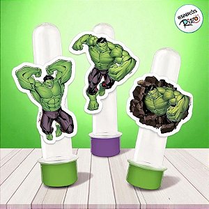 Mini Personagens Decorativos - Hulk - 12 unidades - Disney Original - Rizzo