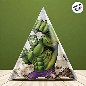 Chapéu de Aniversário - Hulk - 8 unidades - Disney Original - Rizzo