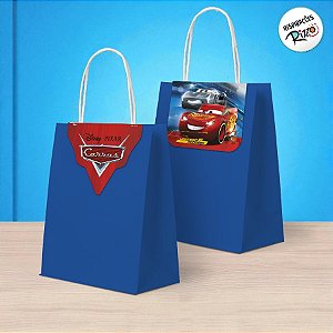 Fechamento Para Sacola - Carros - 8 unidades - Disney Original - Rizzo