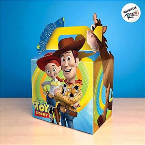 Caixa Surpresa Maleta - Toy Story - 8 unidades - Disney Original - Rizzo