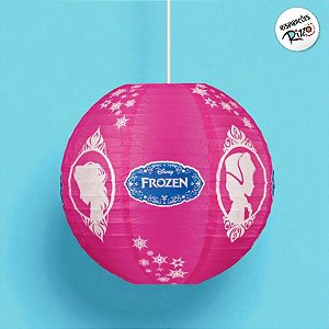 Lanterna Decorativa de Papel - Frozen - 1 unidade - Disney Original - Rizzo