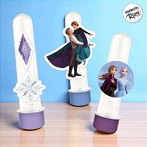 Mini Personagens Decorativos - Frozen - 12 unidades - Disney Original - Rizzo