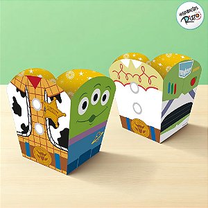 Cachepot de Papel - Toy Story - 4 unidades - Disney Original - Regina