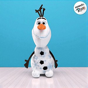 Pelúcia Olaf - Frozen - 30cm - 1 unidade - Disney Original - Rizzo