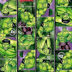 Folha para Ovos de Páscoa Hulk 69x89cm - 25 unidades - Disney Original- Cromus