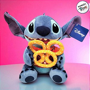 Pelúcia Stitch Comilão - 25cm - 1 unidade - Disney Original - Fun