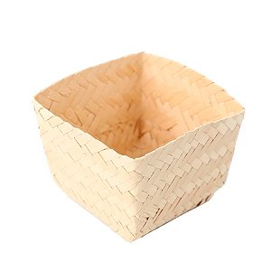Cachepot de Palha 6,5x6,5x6,5cm - 1 unidade - Cromus - Rizzo