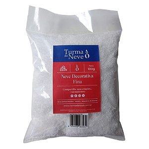Neve Artificial Decorativa - Fina -100gr - 1 unidade - Rizzo