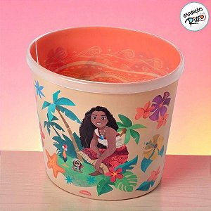 Balde de Pipoca - Moana 2 - 2,1l - 1 unidade - Disney Original - Rizzo