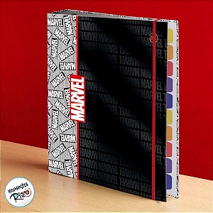 Fichário Universitário - Marvel - 245x300mm - 1 unidade - Disney Original - Rizzo