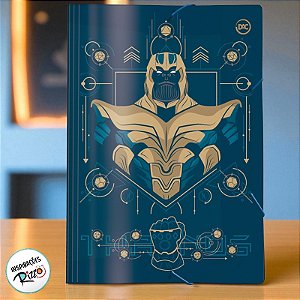 Pasta Aba Ofício - Thanos - Vingadores - 332x232mm - 1 unidade - Disney Original - Rizzo