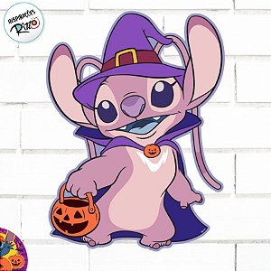 Painel Decorativo - Angel Halloween - 56x32cm - 1 unidade - Disney Original - Rizzo