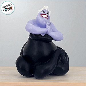 Mini Figura Colecionável - Úrsula - Vilões - 5cm - 1 unidade - Disney Original - Rizzo