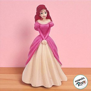 Mini Figura Colecionável - Princesa Ariel - 8cm - 1 unidade - Disney Original - Rizzo