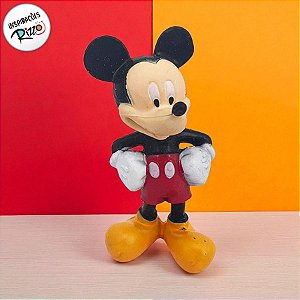 Mini Figura Colecionável - Mickey Mouse - 6cm - 1 unidade - Disney Original - Rizzo
