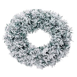 Guirlanda de Natal Nevada - 90cm - Ref. RZO404 - 1 unidade - Rizzo