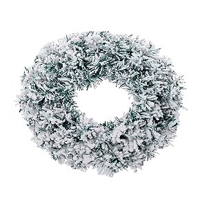 Guirlanda de Natal Nevada - 60cm - Ref. RZO403 - 1 unidade - Rizzo