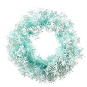 Guirlanda Cotton - 120H - Nevada Azul/Branco - 47 cm - 1 unidade - Cromus - Rizzo