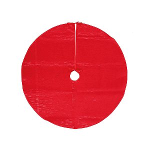 Saia Para Árvore de Natal - Vermelho - 90x90cm  - 1 unidade - Cromus - Rizzo