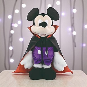 Pelucia Mickey Vampiro - de 49cm até 75cm - Disney Original - 1 unidade - Cromus - Rizzo