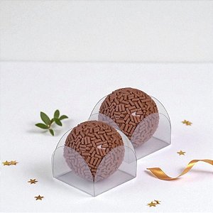 Mini Porta Forminha - Cristal - 3x3x2,25cm - 50 unidades - Regina - Rizzo