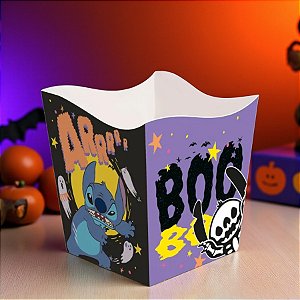 Cachepot - Stitch Halloween - 9x9cm - 8 unidades - Disney Original - Cromus
