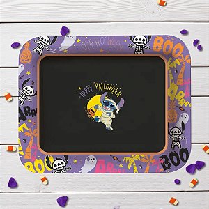 Bandeja Laminada - Stitch Halloween - 39x32cm - 1 unidade - Disney Original - Cromus