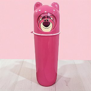 Porta Escovas Lotso - Toy Story - 370ml - 1 unidade - Disney Original - Plasútil