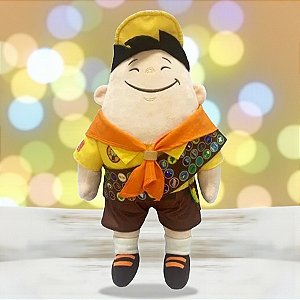 Pelúcia Russell 40cm - Up Altas Aventuras - 1 unidade - Disney Original - Fun