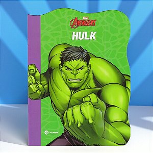 Livro Ilustrado - Hulk - 28x21cm - 1 unidade - Disney Original - Culturama