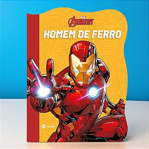 Livro Ilustrado - Homem de Ferro - 28x21cm - 1 unidade - Disney Original - Culturama