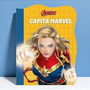 Livro Ilustrado - Capitã Marvel - 28x21cm - 1 unidade - Disney Original - Culturama