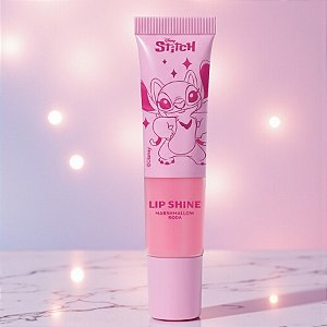 Lip Shine - Angel - Marshmallow Rosa - 8g - 1 unidade - Disney Original - Fenzza
