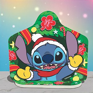 Decoração de Mesa - Natal Stitch - 14x13cm - 1 unidade - Disney Original - Piffer