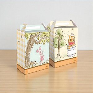 Caixa Surpresa - Ursinho Pooh - 9x13x5cm - 8 unidades - Festcolor